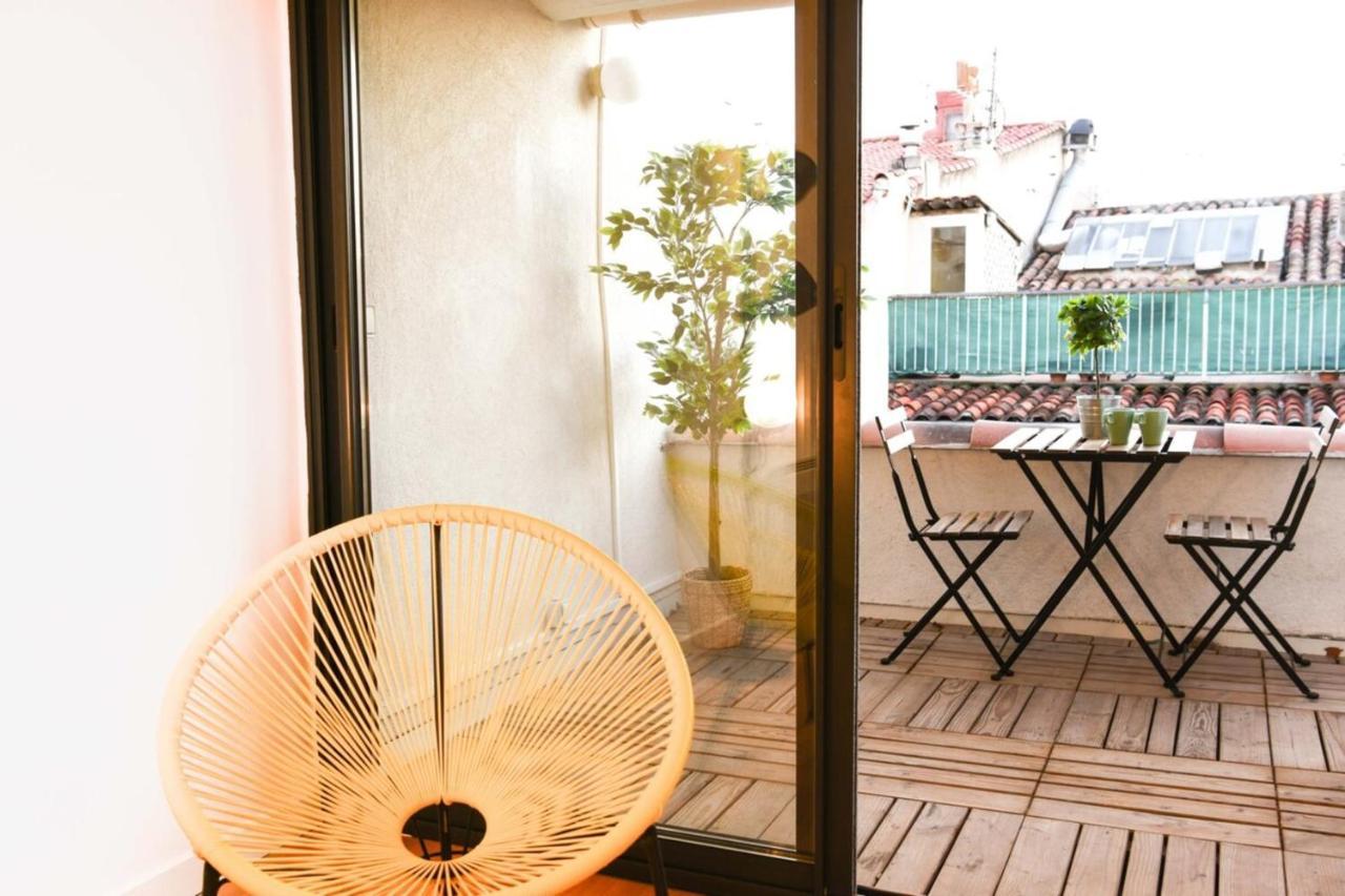 Appartement Le Duplex - Terrasse au cœur de Marseille Panier Extérieur photo